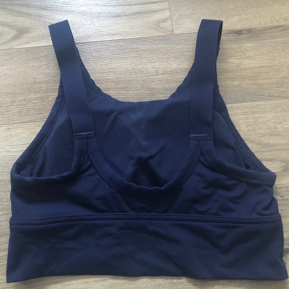 2/70$ AERIE beautiful Sport Bra Navy - Picture 3 of 5